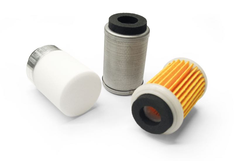 In-line, FCL, FPL and FIL filters with cartridge